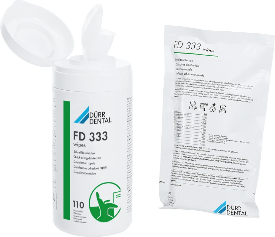 FD 333 wipes Flächen-Desinfektion Dose 110 Stück FD 333 wipes Flächen-Desinfektion Dose 110 Stück