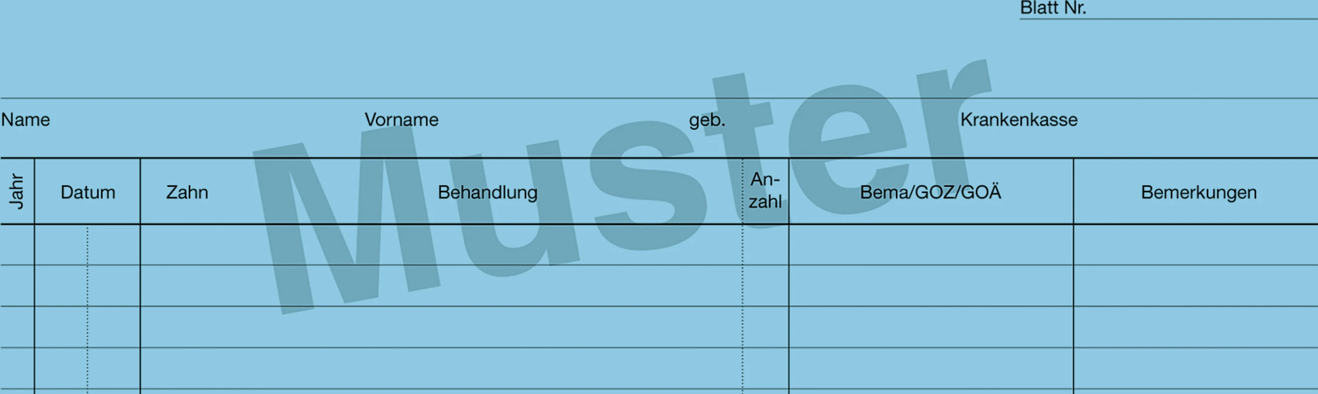 Krankenblatt B Spitta Verlag