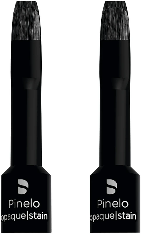 Pinelo Keramikpinsel Packung 2 Pinselspitzen opaque/stain