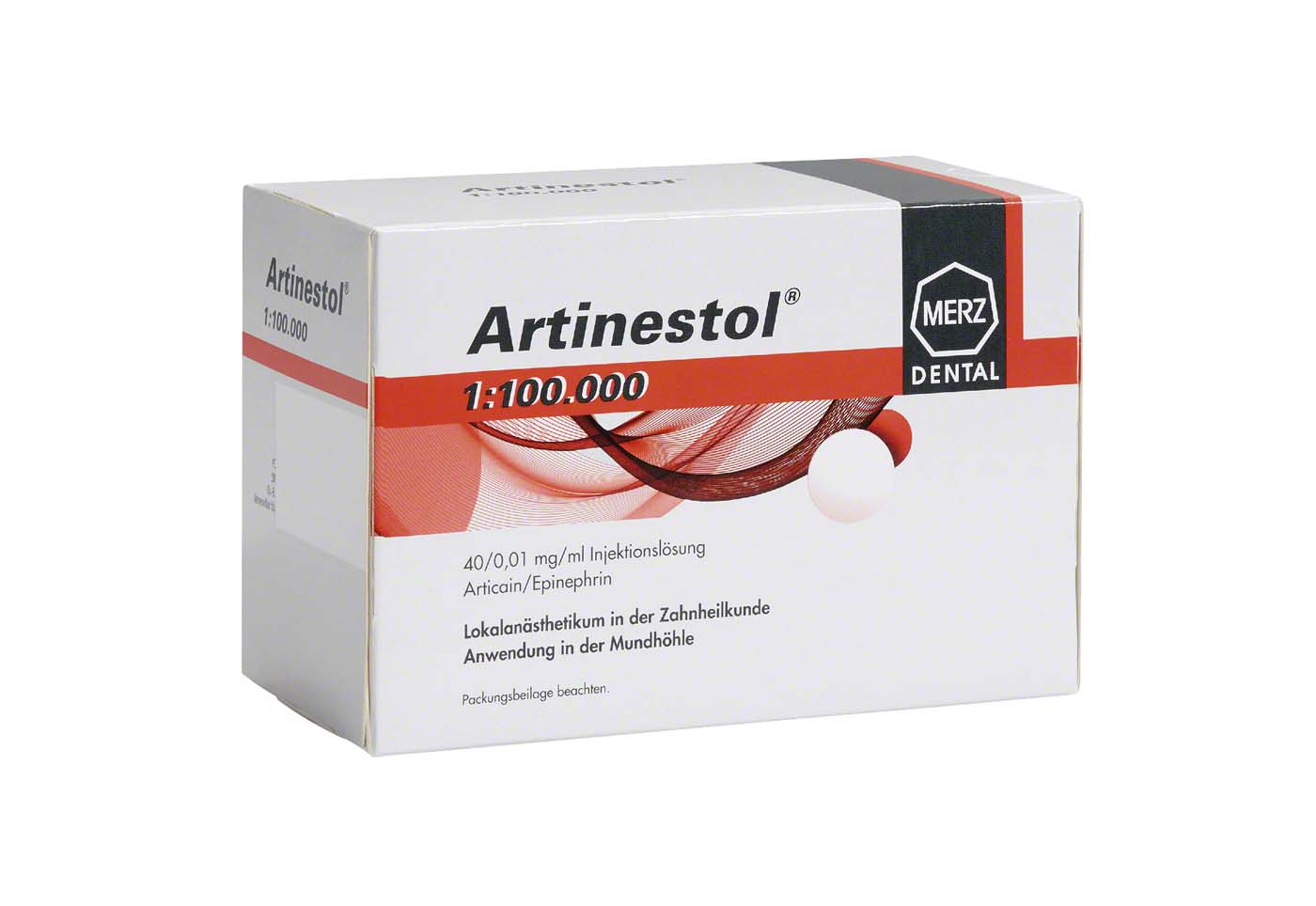 Artinestol® Packung 100 x 1,7 ml 1:100.000 Artinestol® 1:100.000 Merz Dental