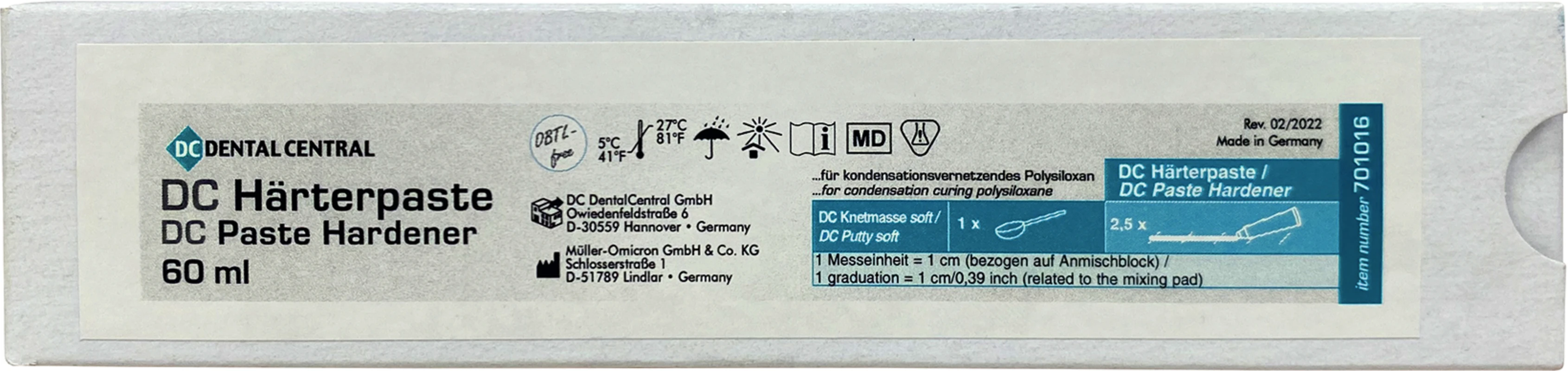 DC Härterpaste Tube 60 ml