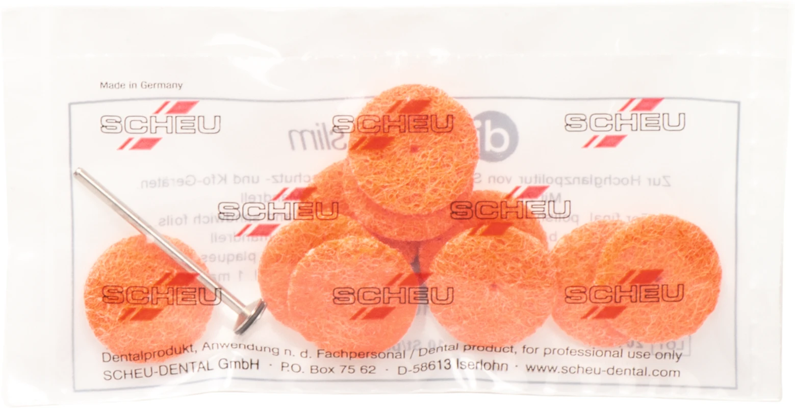 DIMO® PRO / DIMO® PRO SLIM Packung 10 Stück unmontiert, 24 x 4 mm, SLIM, inklusive 1 Mandrell
