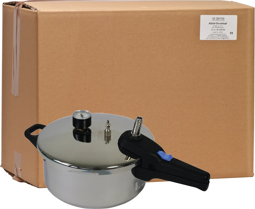 AQUA-Drucktopf Edelstahlausführung