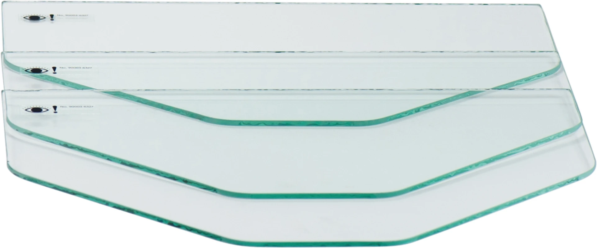 Glasscheiben Packung 3 Stück unbeschichtet, f. Basic classic Glasscheiben Renfert