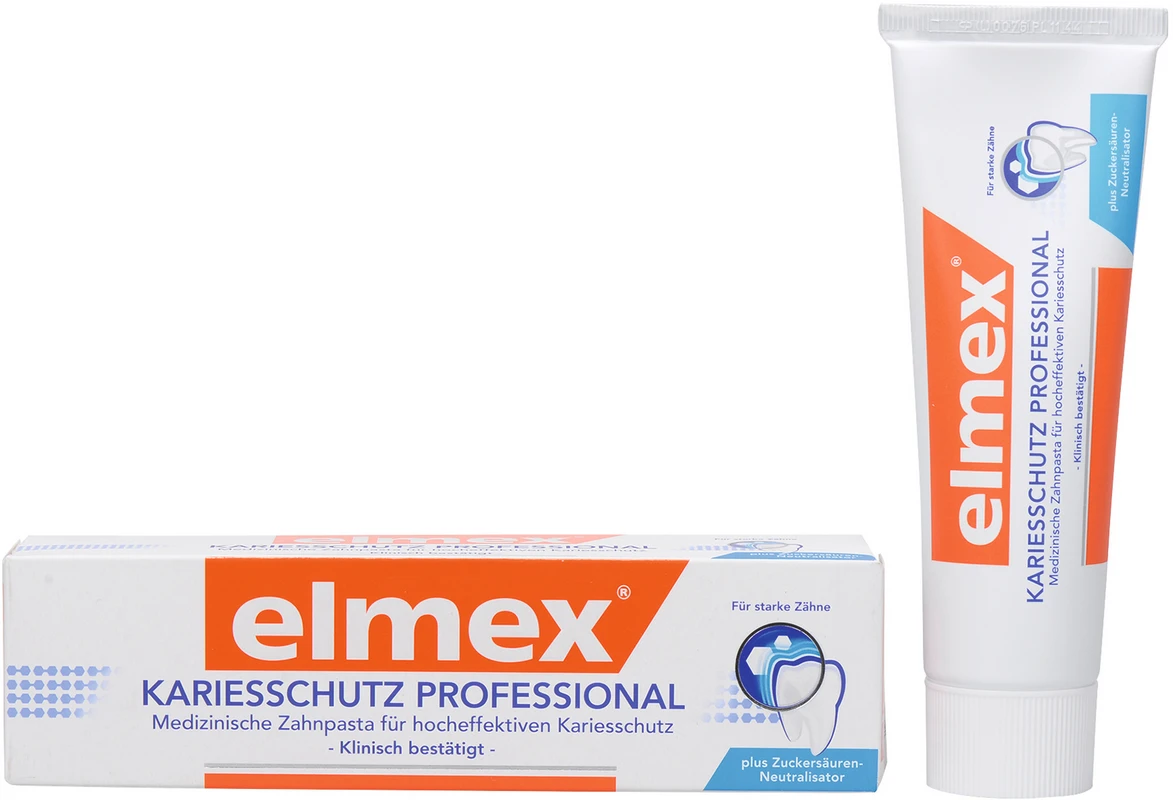 elmex® Professional Zahnpasta Tube 75 ml, Kariesschutz