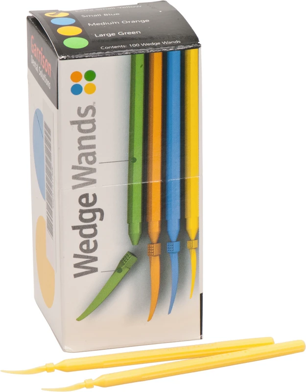 WedgeWands™ Packung 100 Stück gelb, ultrafein