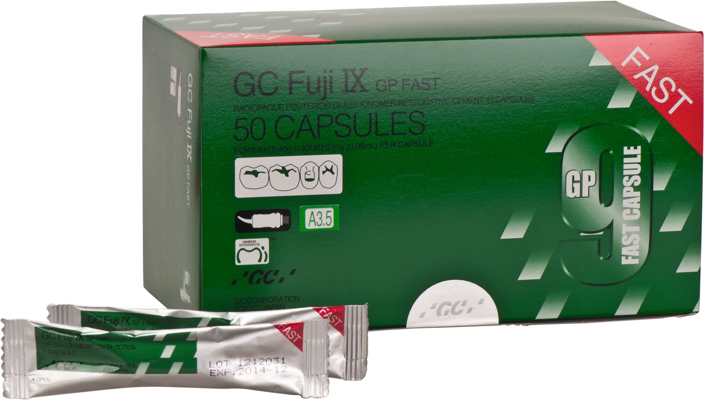 GC Fuji® IX GP Packung 50 Kapseln A3,5 schnellhärtend