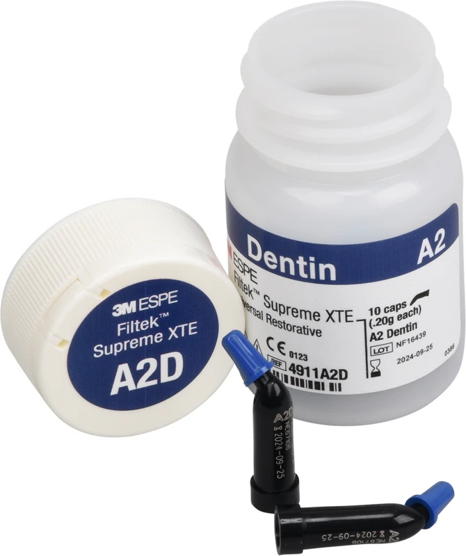 Filtek™ Supreme XTE Universal Packung 10 x 0,2 g Kapsel dentin A2