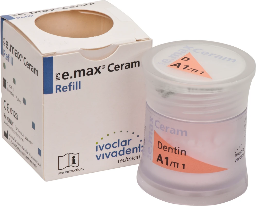 IPS e.max® Ceram Dose 20 g Pulver dentin A1