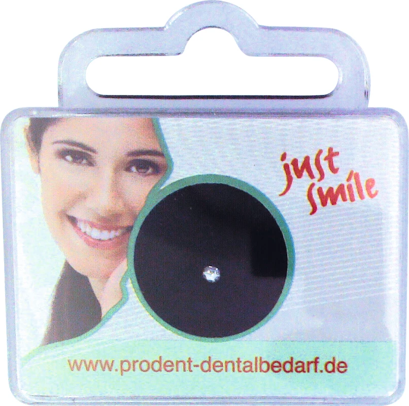 prodental Diamonds Stück Kreis, weiß, Ø 2 mm, Rosenschliff
