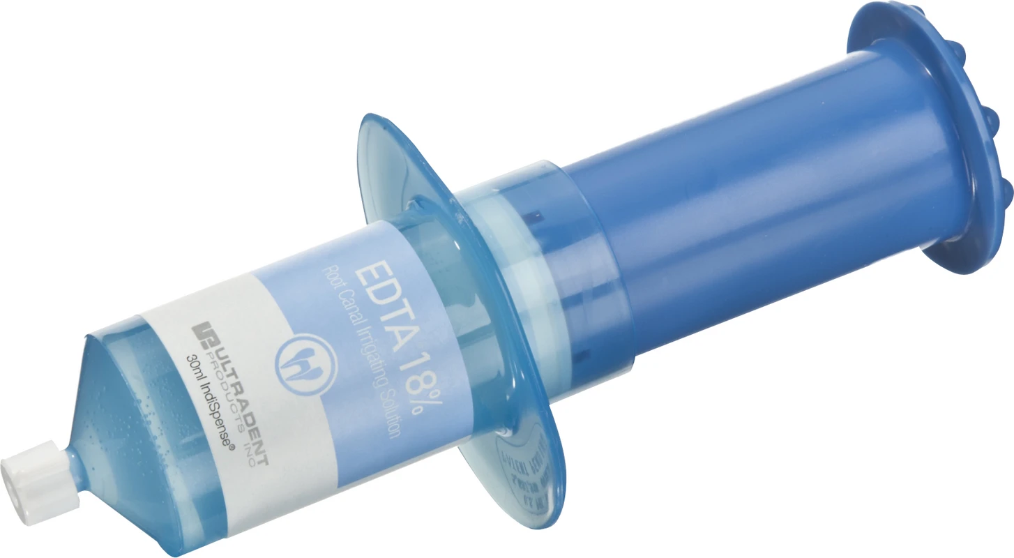 Ultradent™ EDTA 18% Packung 30 ml IndiSpense-Spritze Ultradent™ EDTA 18% Ultradent Products