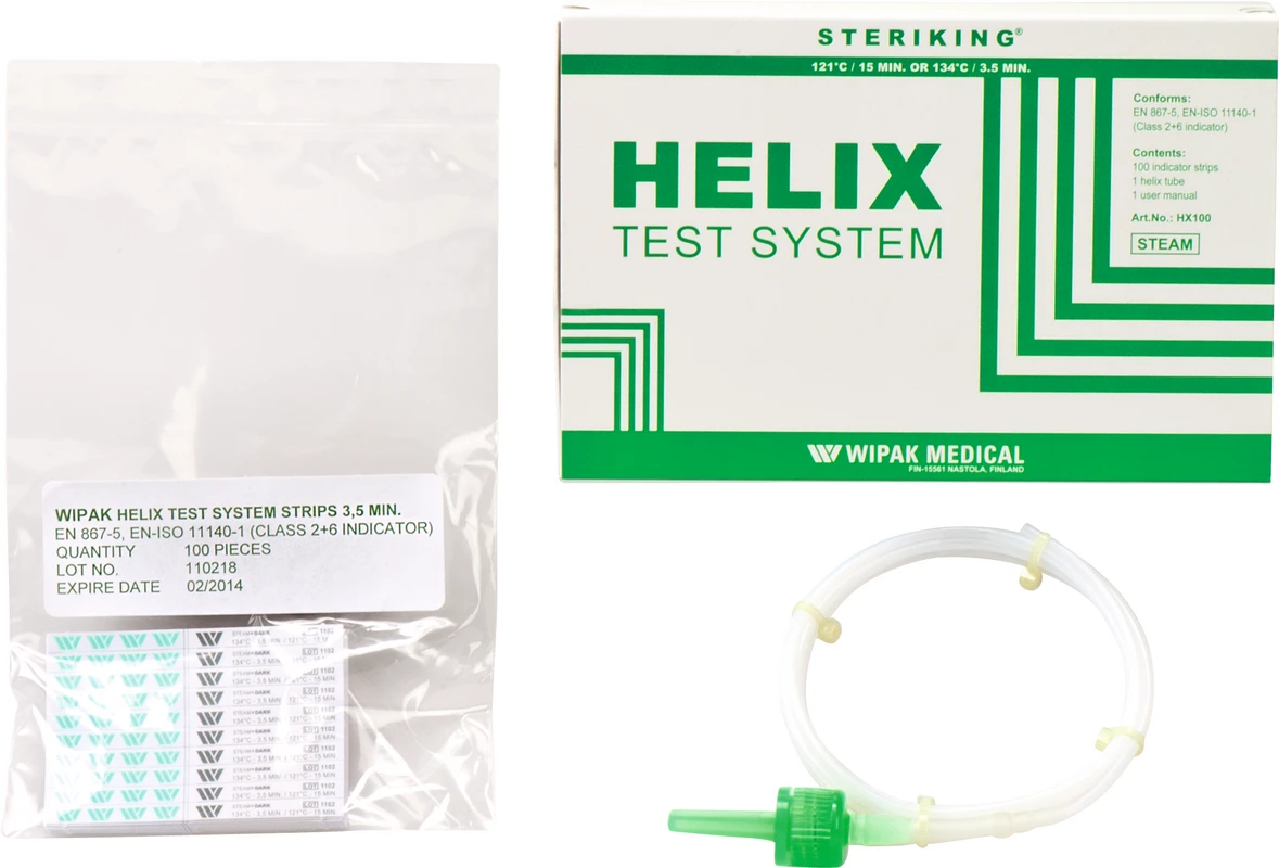 HELIX TEST SYSTEM Packung 100 Stück HX 100