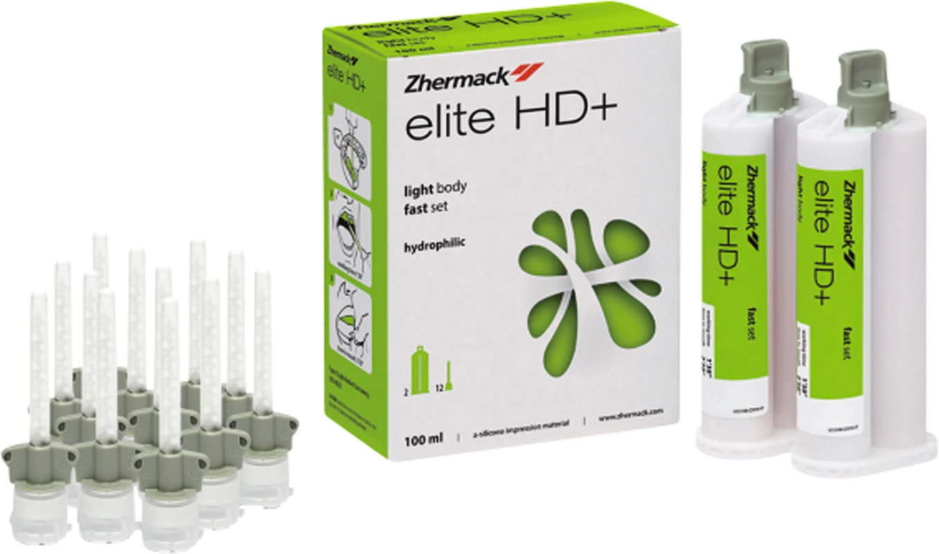 Elite HD+ Light Body Packung 2 x 50 ml Doppelkartusche Light Fast