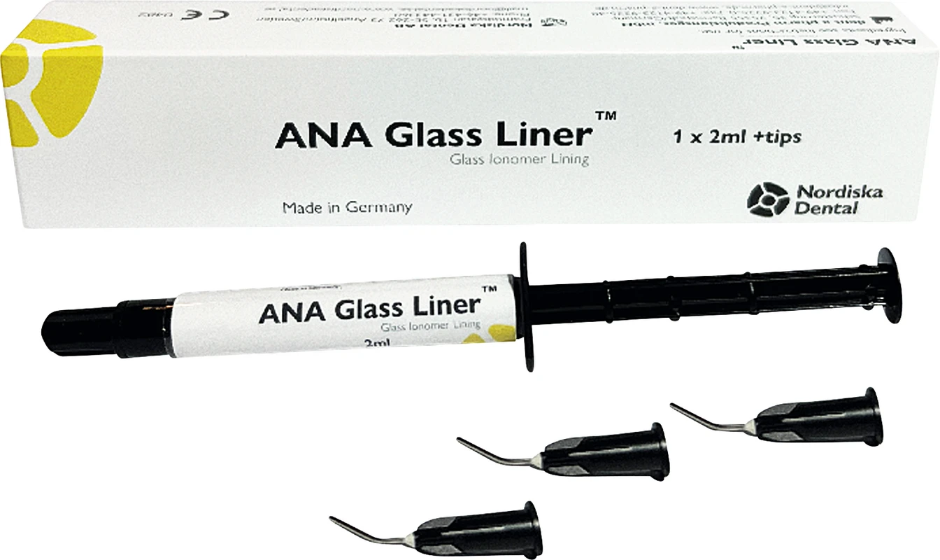 ANA Glass Liner™ Spritze 2 ml Liner inklusive Tips