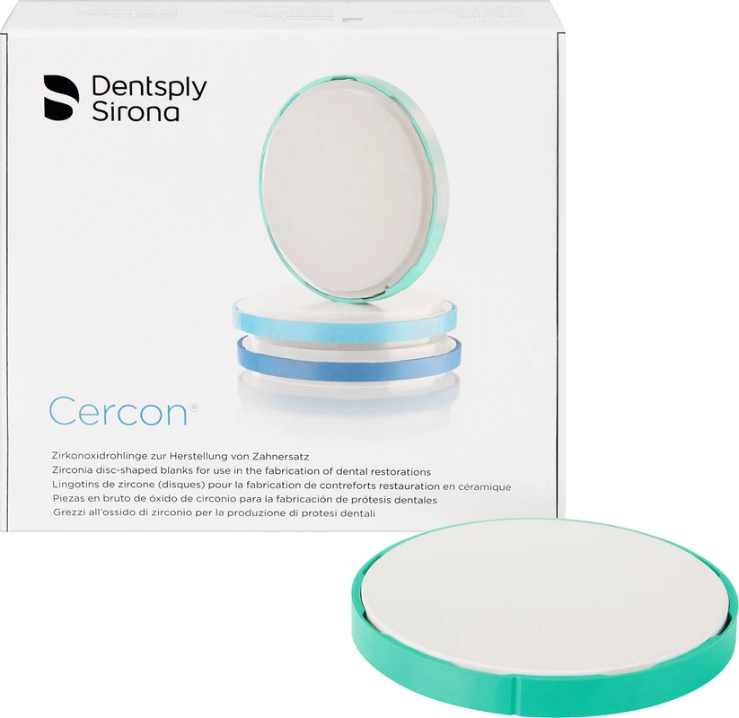 Cercon® xt white Stück Ø 98 mm, H 12 mm