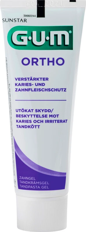 GUM® ORTHO Zahngel Tube 75 ml