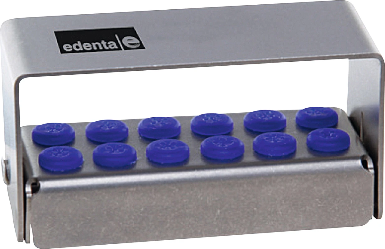 Bohrerständer Stück für 12 FG oder 12 RA Instrumente, 61 x 25 x 30 mm
