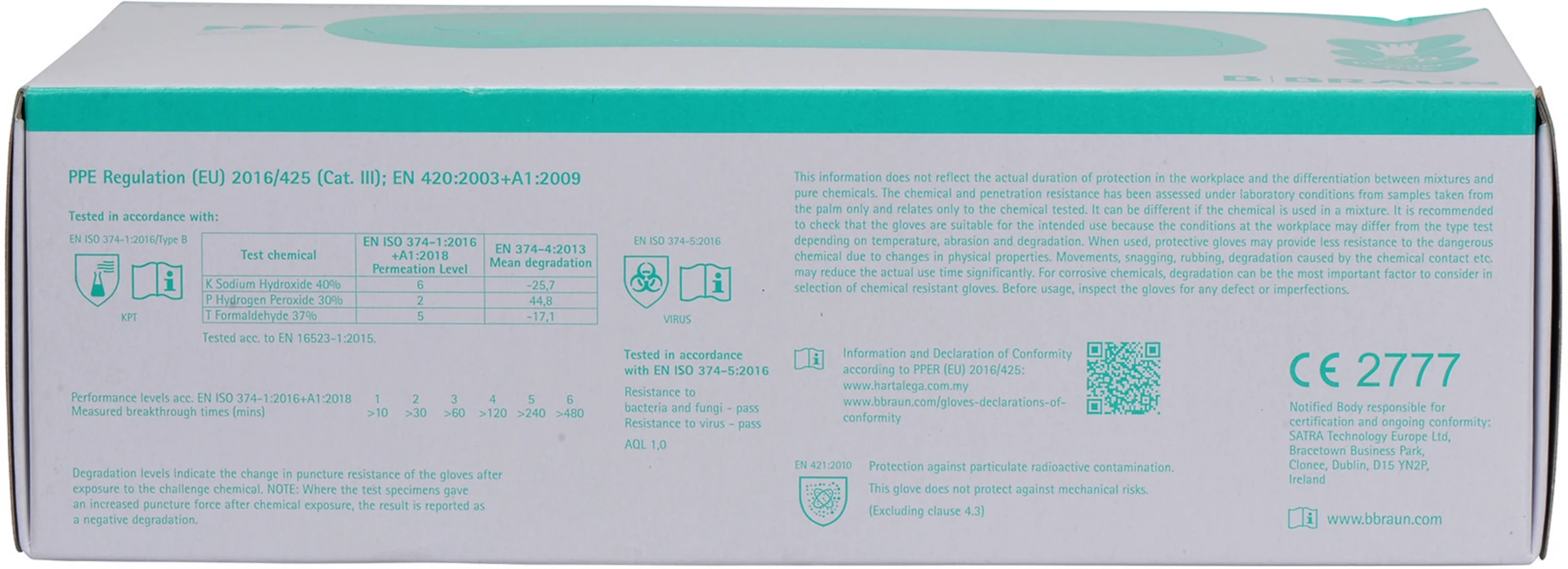 Vasco® Nitril white B. Braun