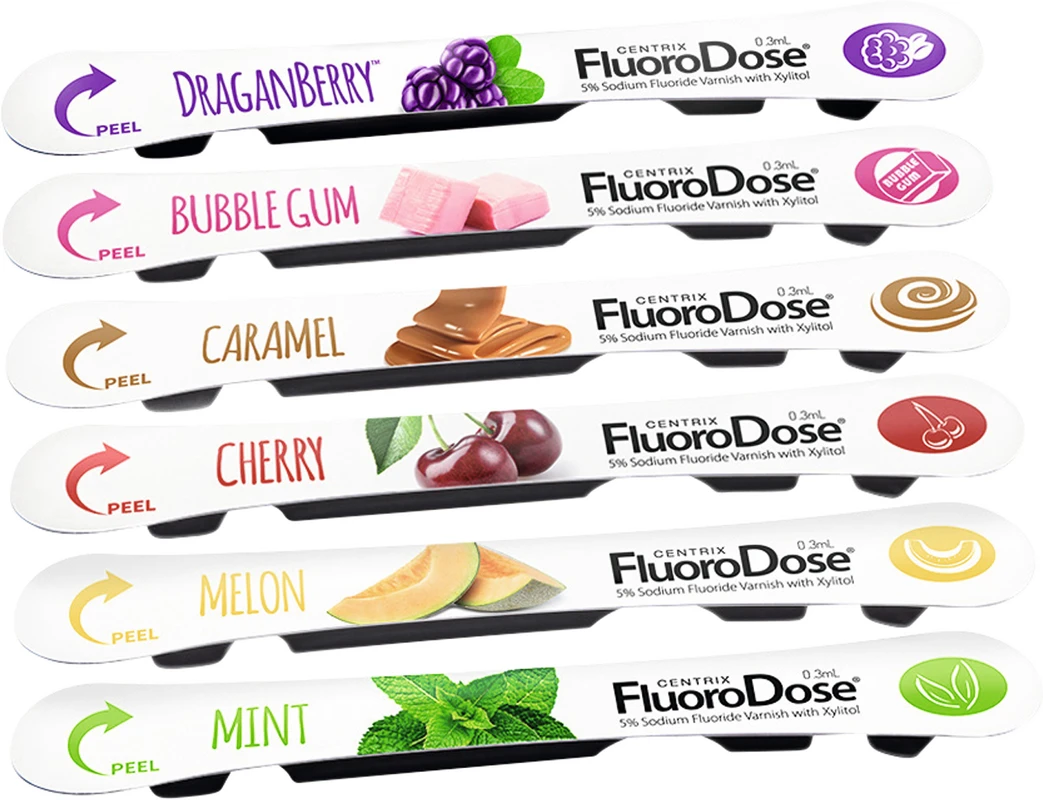 FluoroDose® Packung 120 x 0,3 ml sortiert