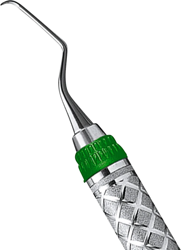 Küretten Gracey Mini Five EverEdge™ 2.0 Stück Figur 7/8, oral/bukkal, Griff #9, grün
