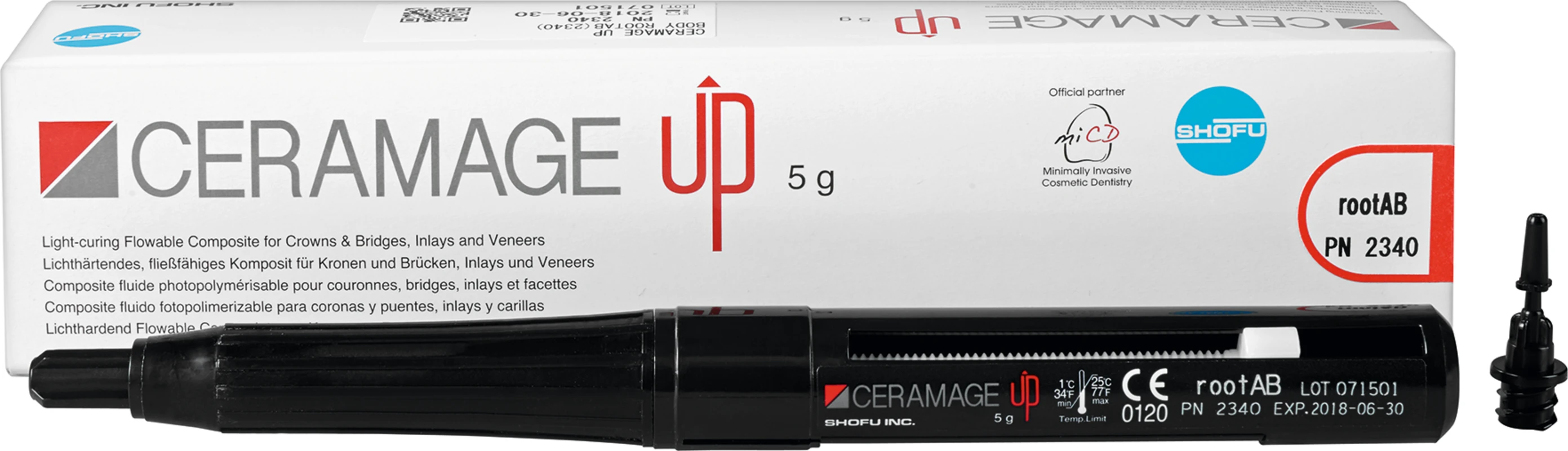 CERAMAGE UP Spritze 5 g Komposit body root A CERAMAGE UP SHOFU