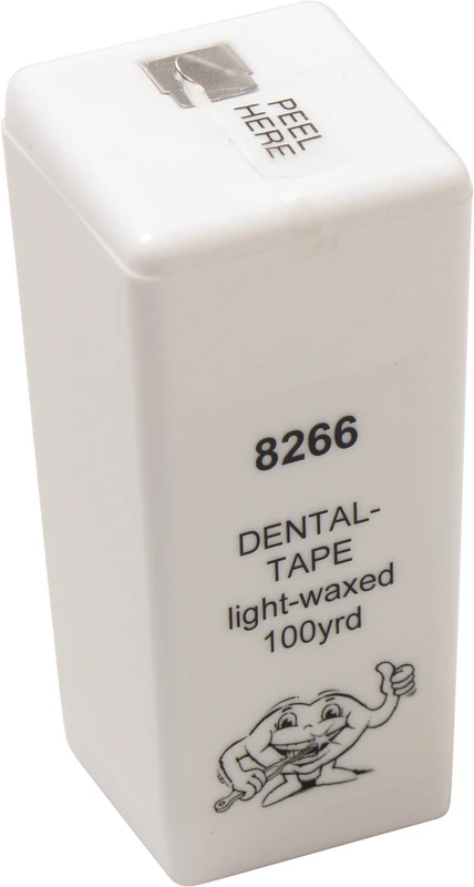 DENTAL-TAPE Packung 1 Spender 100 yard leicht gewachst