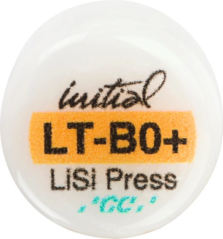 GC Initial™ LiSi Press Packung 5 x 3 g Rohling B0+ LT