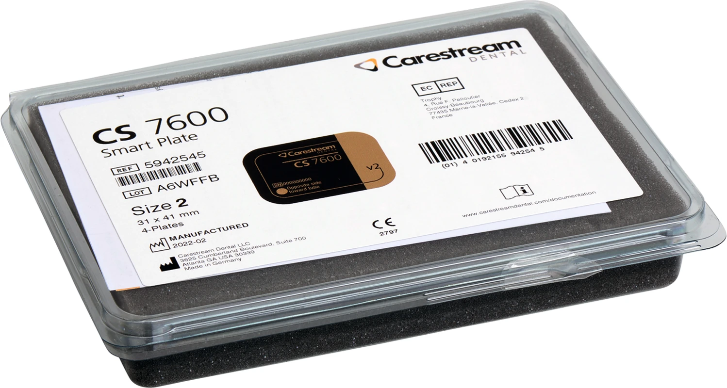 Speicherfolien für CS 7200 Neo/CS 7600 Packung 4 Stück Größe 2 für CS 7200 Neo und CS 7600