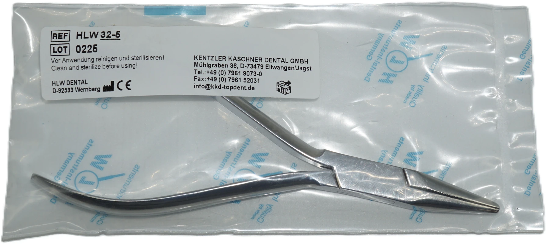 Flachzangen Stück 32-5, 14 cm