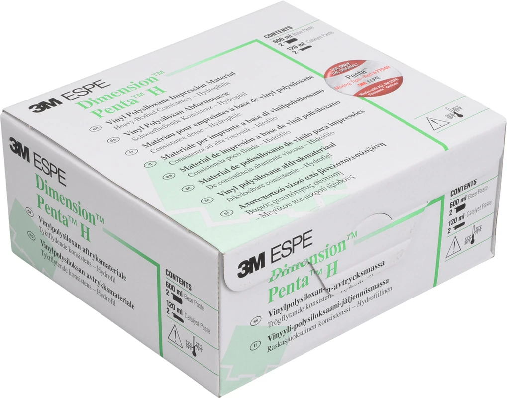 Dimension™ Refill Packung 2 x 300 ml Basispaste, 2 x 60 ml Katalysator, Penta H