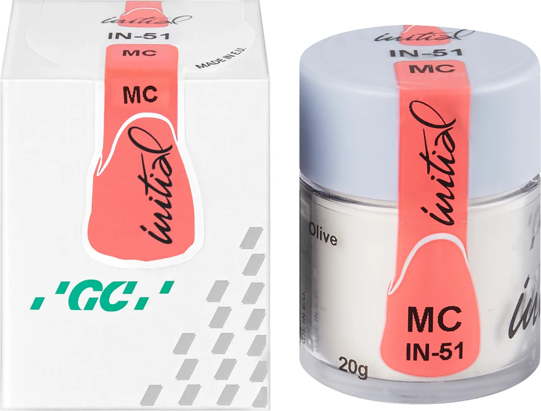 GC Initial™ MC Dose 20 g Pulver inside 51-Olive