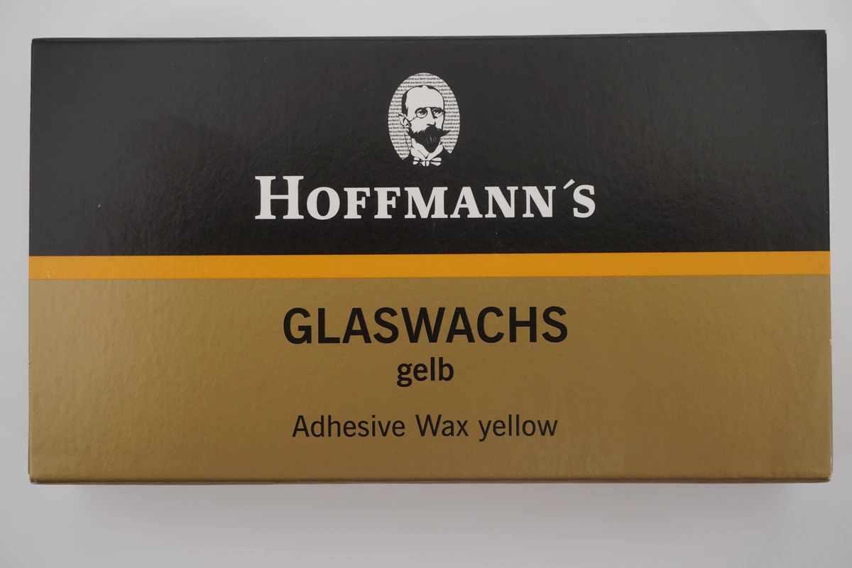 Hoffmann's Glaswachs Packung 70 g Glaswachs, gelb