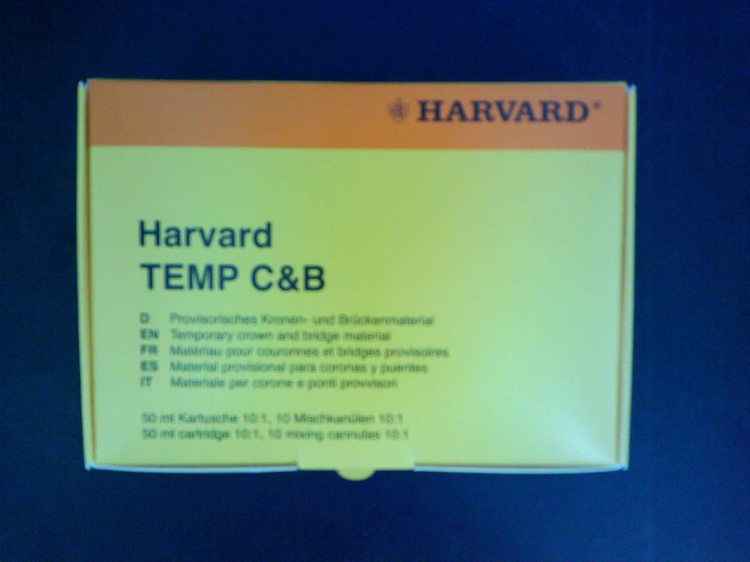 Harvard TEMP C&B Packung 50 ml Automix-Kartusche A1, 10 Mischkanülen Harvard TEMP C&B Packung 50 ml Automix-Kartusche A1, 10 Mischkanülen