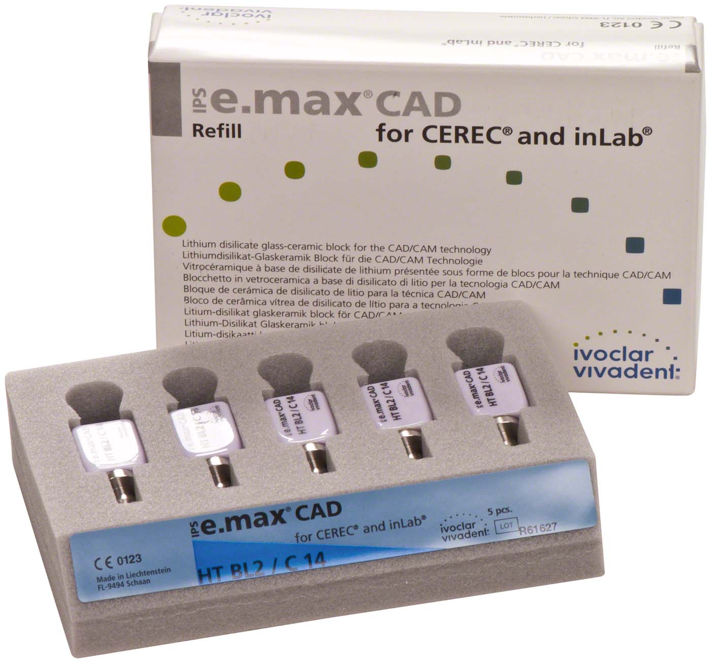 IPS e.max CAD for CEREC/inLab Ivoclar Vivadent