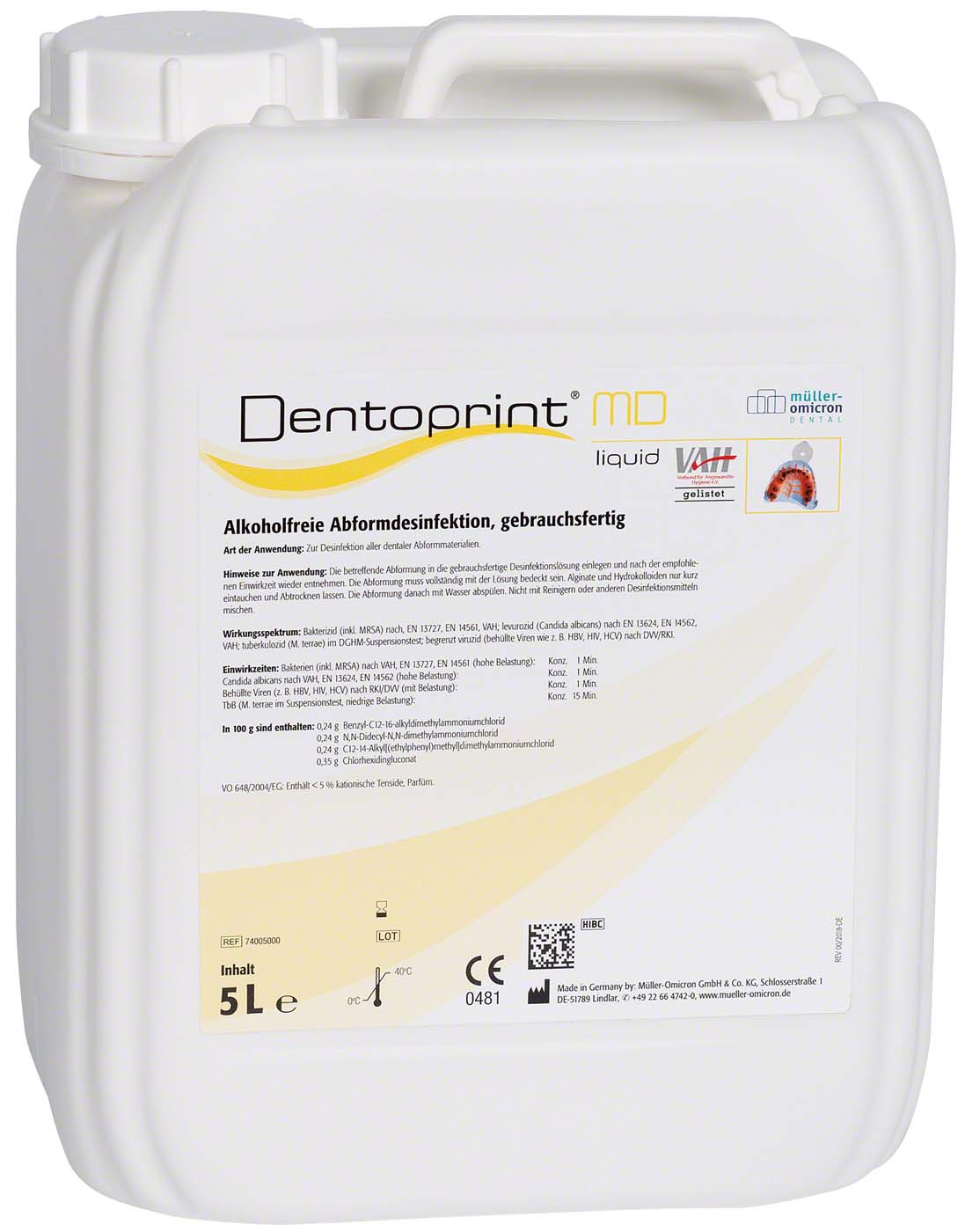 Dentoprint® MD liquid Müller-Omicron