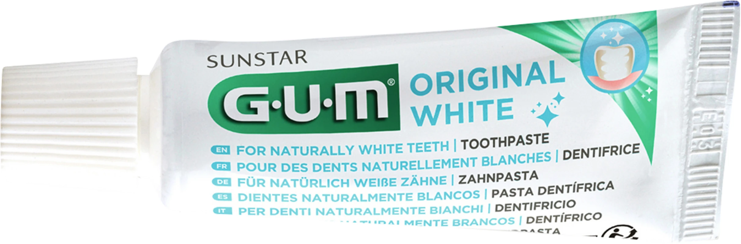 GUM® Original White Zahnpasta Tube 12 ml