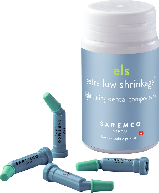 els composite extra low shrinkage® Packung 20 x 0,37 g Tip A3 opak