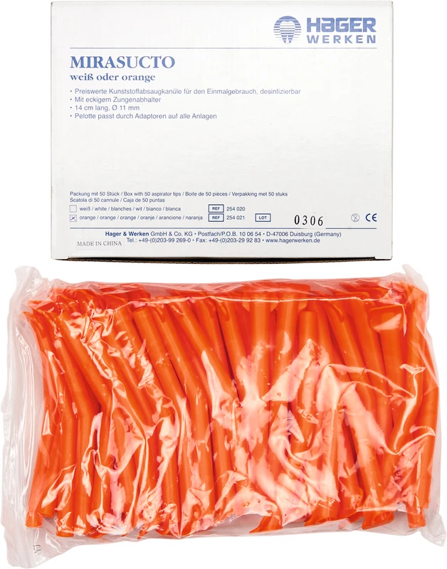 MIRASUCTO® Packung 50 Stück orange