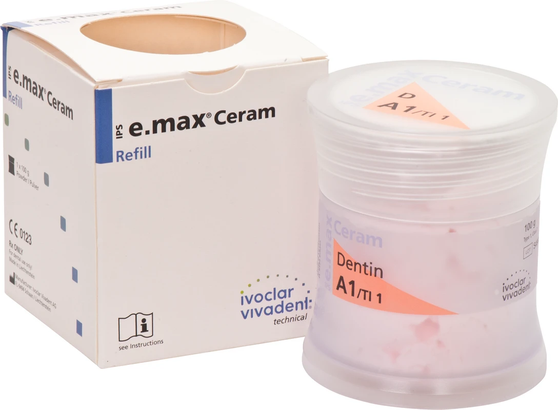 IPS e.max® Ceram Dose 100 g Pulver dentin A1