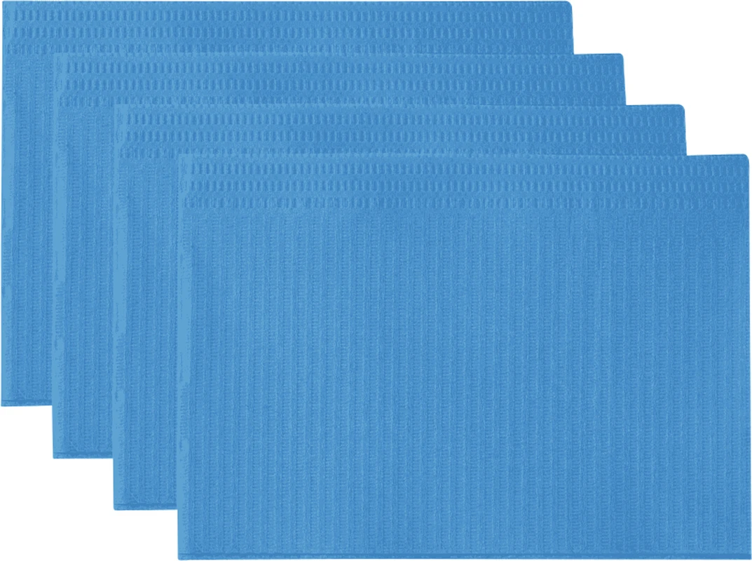 Monoart Towel Up! Pro Patientenservietten Packung 500 Stück capriblau, 33 cm x 45 cm