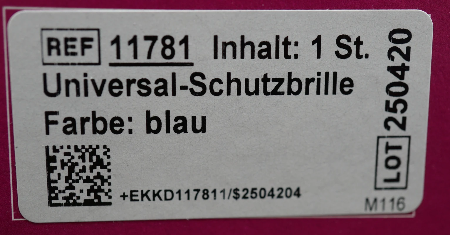 KKD® ANTI-FOG  Schutzbrillen UNIVERSAL Kentzler-Kaschner