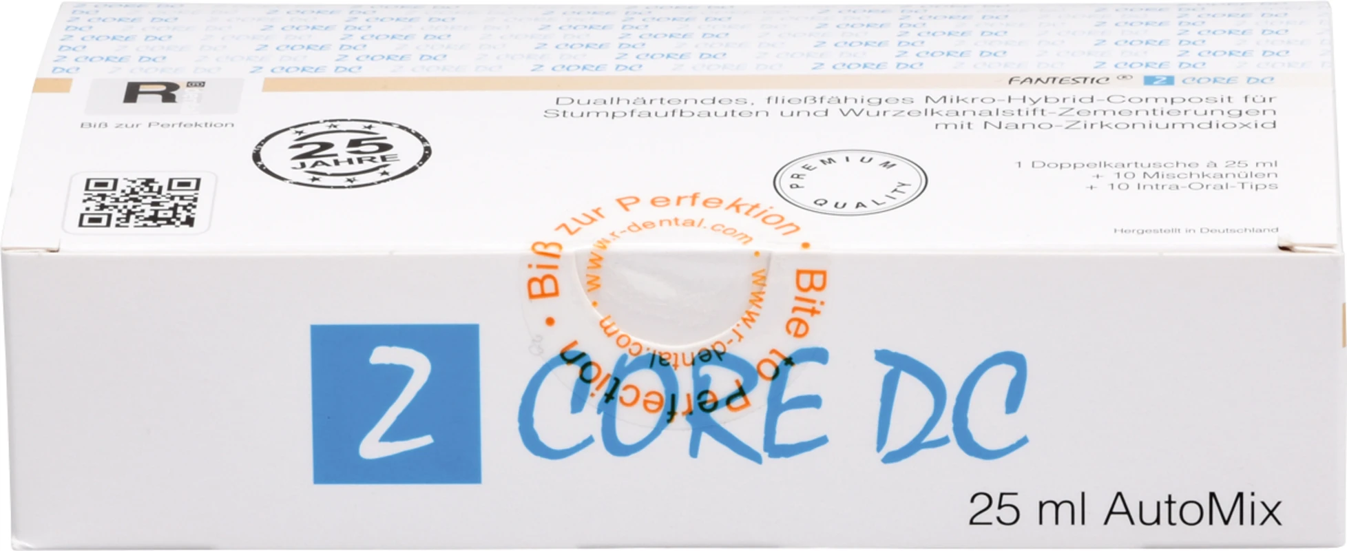 FANTESTIC® Z CORE DC Packung 25 ml Automix Doppelkammerspritze A2, Zubehör