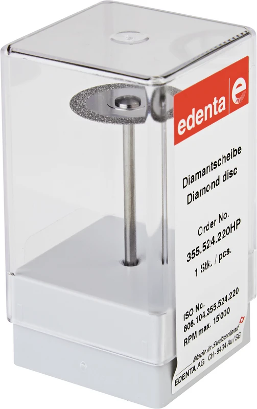 Diamantscheibe 355 Stück blau Standard, HP, Figur 355, 0,25 mm, ISO 220