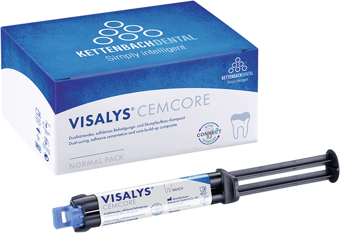 Visalys® CemCore Normal pack bleach Visalys® CemCore Kettenbach Dental