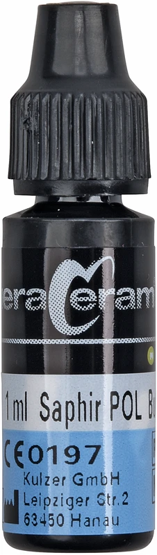 HeraCeram® Flüssigkeiten Flasche 1 ml Pastenopaker Saphir POL
