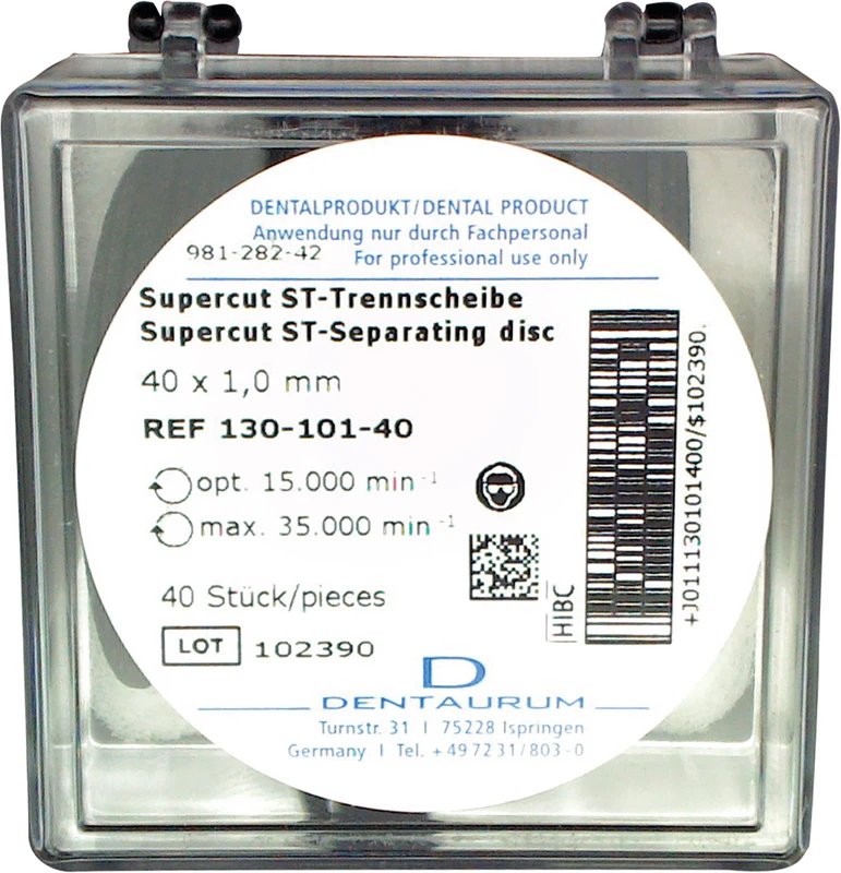 Supercut ST-Trennscheiben Dentaurum