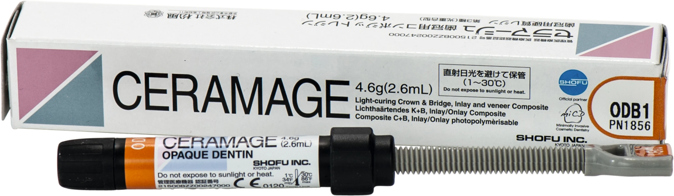 CERAMAGE Spritze 4,6 g opaque dentin B1 CERAMAGE SHOFU