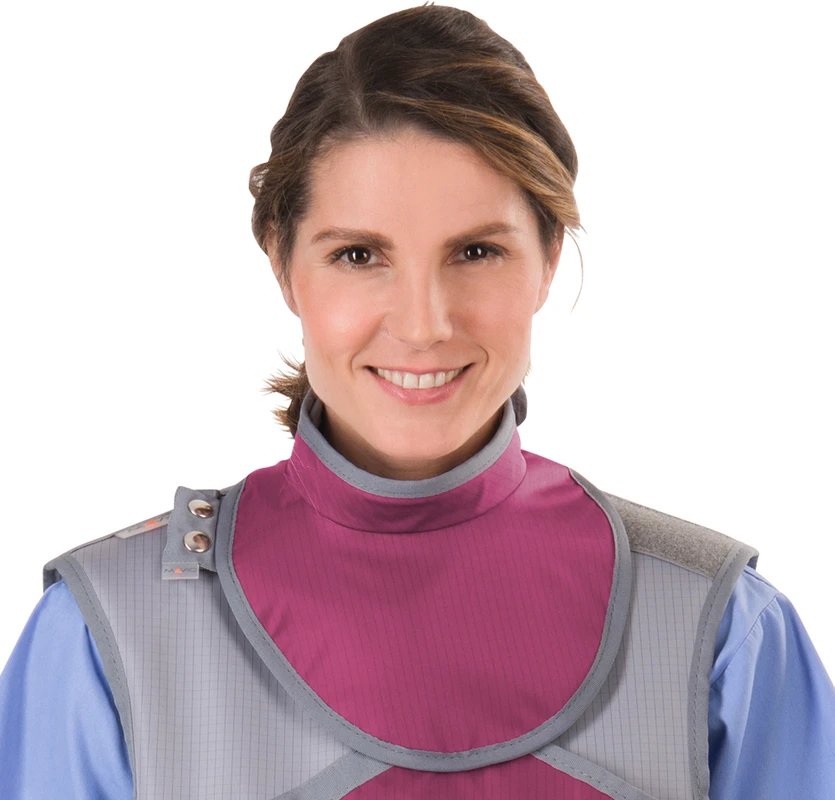 Schilddrüsen-Sternumschutz RA614 Stück Orchidee,für Erwachsene, mit MA, Duplex, NovaLight Plus