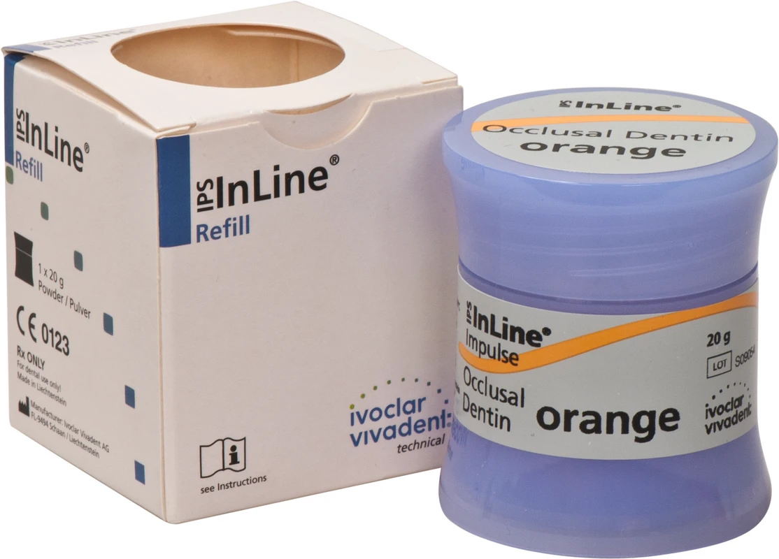 IPS InLine® Dose 20 g Pulver occlusal dentin orange