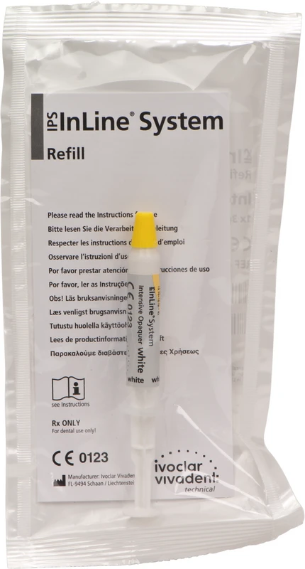 IPS InLine® Spritze 3 g Paste intensive opaquer white